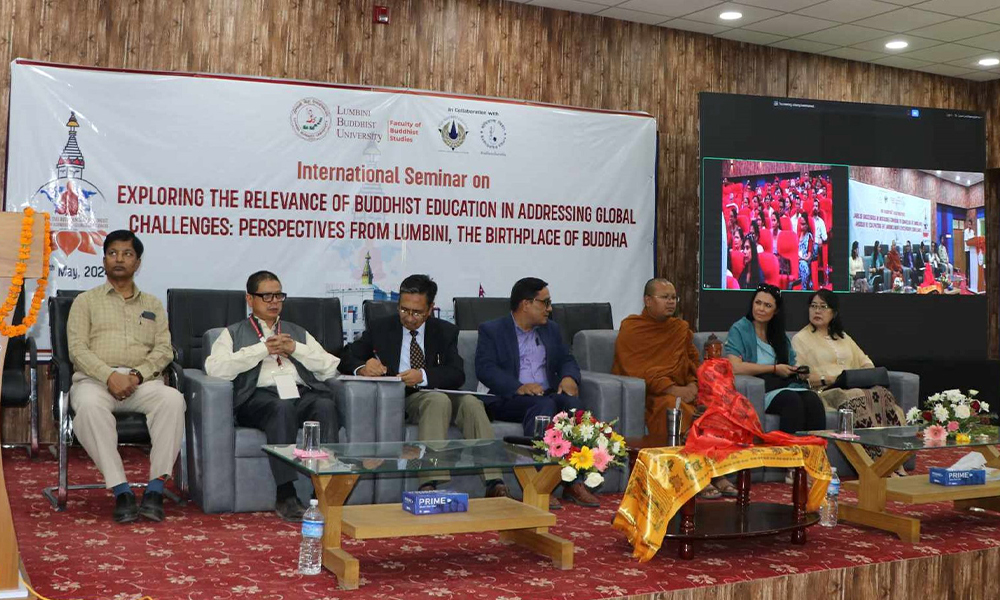 नेपाललाई शान्ति देश र लुम्बिनीलाई शान्ति शहर घोषणा गर्न अन्तर्राष्ट्रिय बौद्ध सम्मेलनको माग